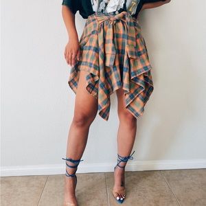 Educated & Dedicated Skirt (Orange)